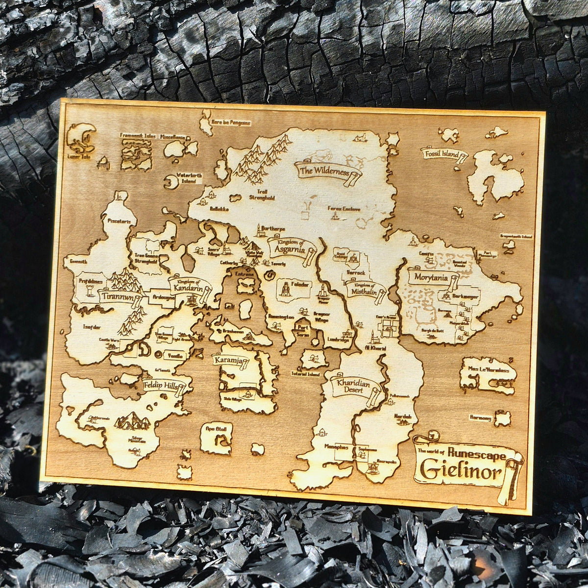 Gielinor World Map