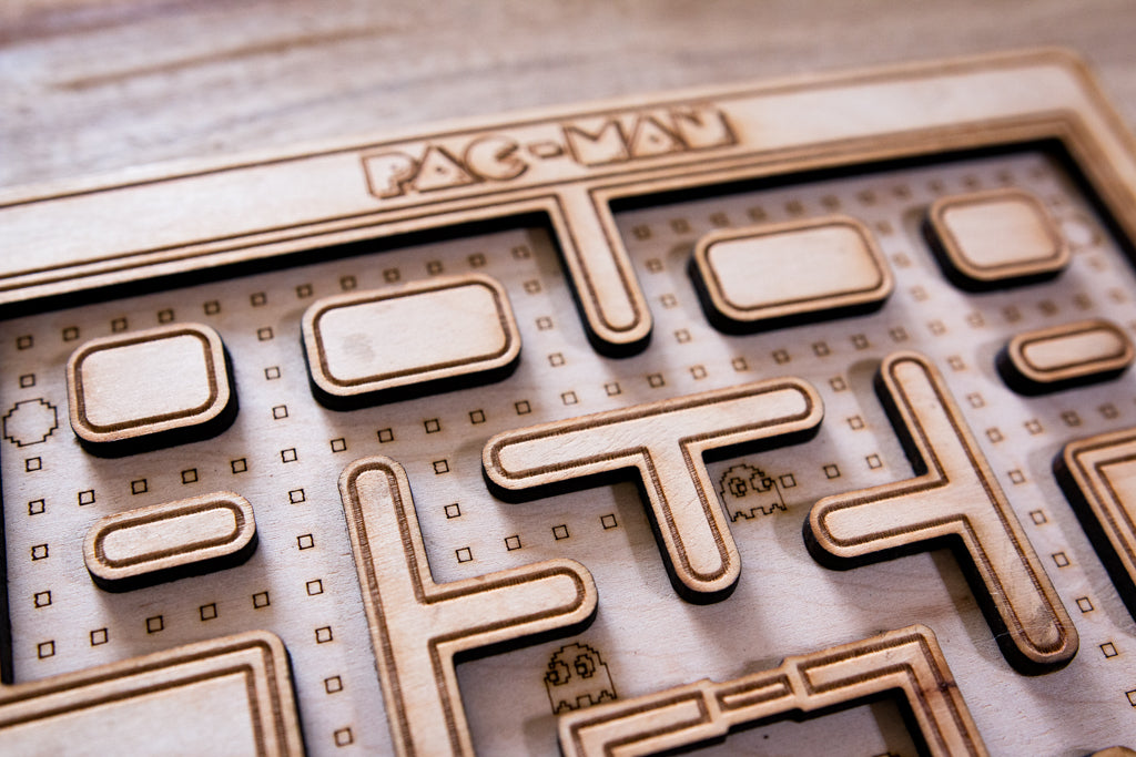 Retro Game Board Puck