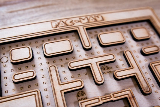 Retro Game Board Puck