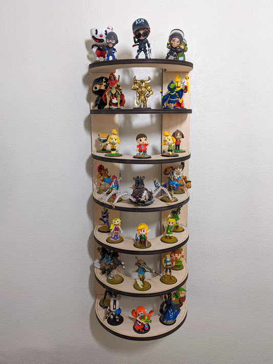 Amiibo Stand - 35 Wall Shelf