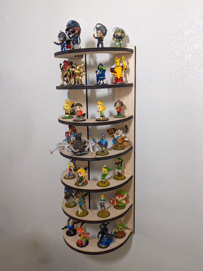 Amiibo Stand - 35 Wall Shelf