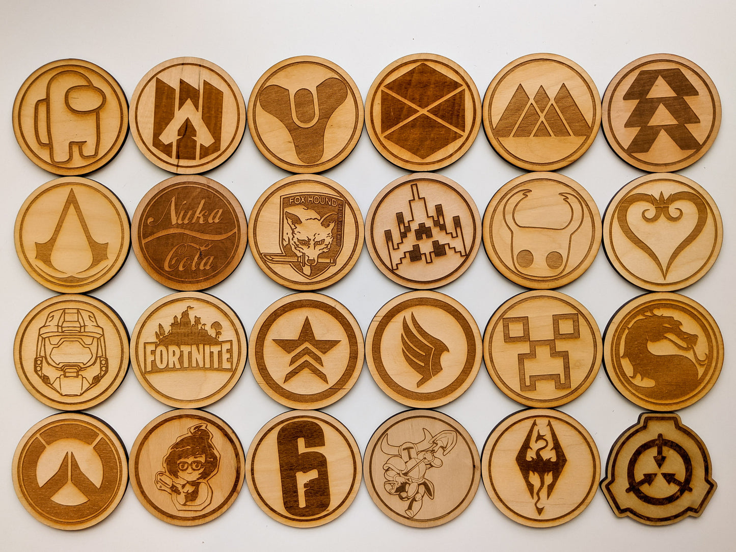 Gaming Coasters - Custom Order