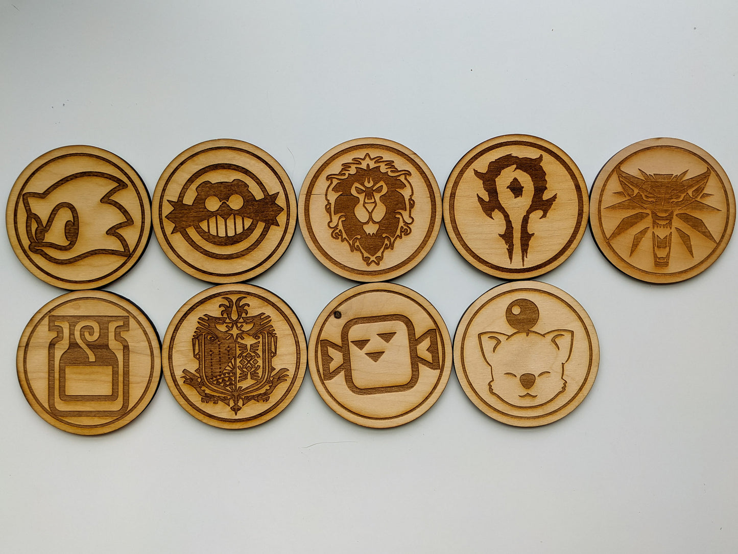Gaming Coasters - Custom Order