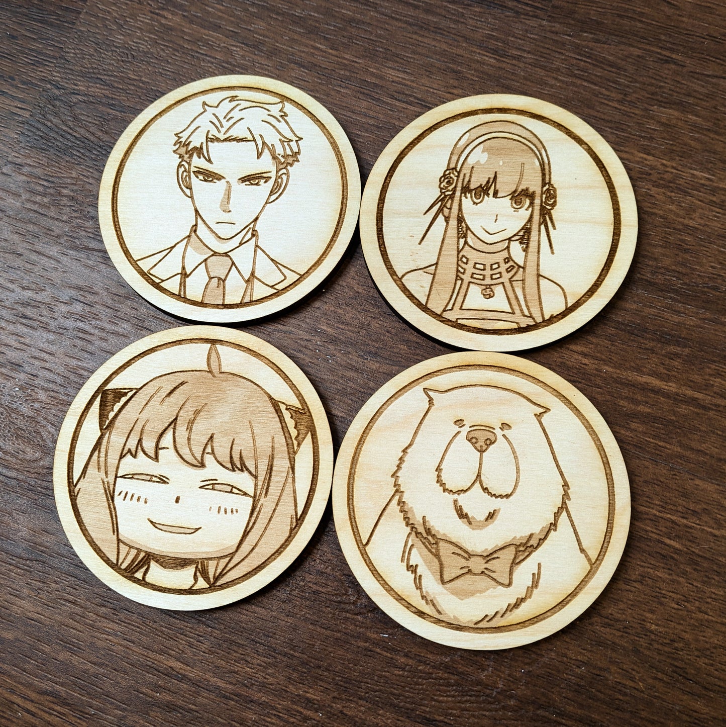 SpyXF Coaster Set