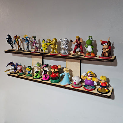 Amiibo Stand - 20 Wall Shelf
