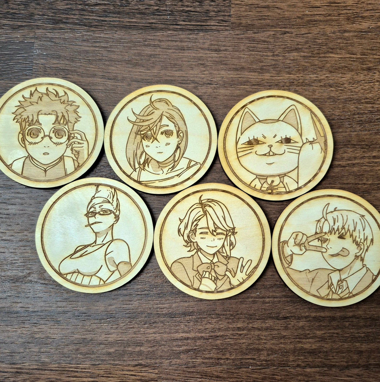 Dan x3 Coasters