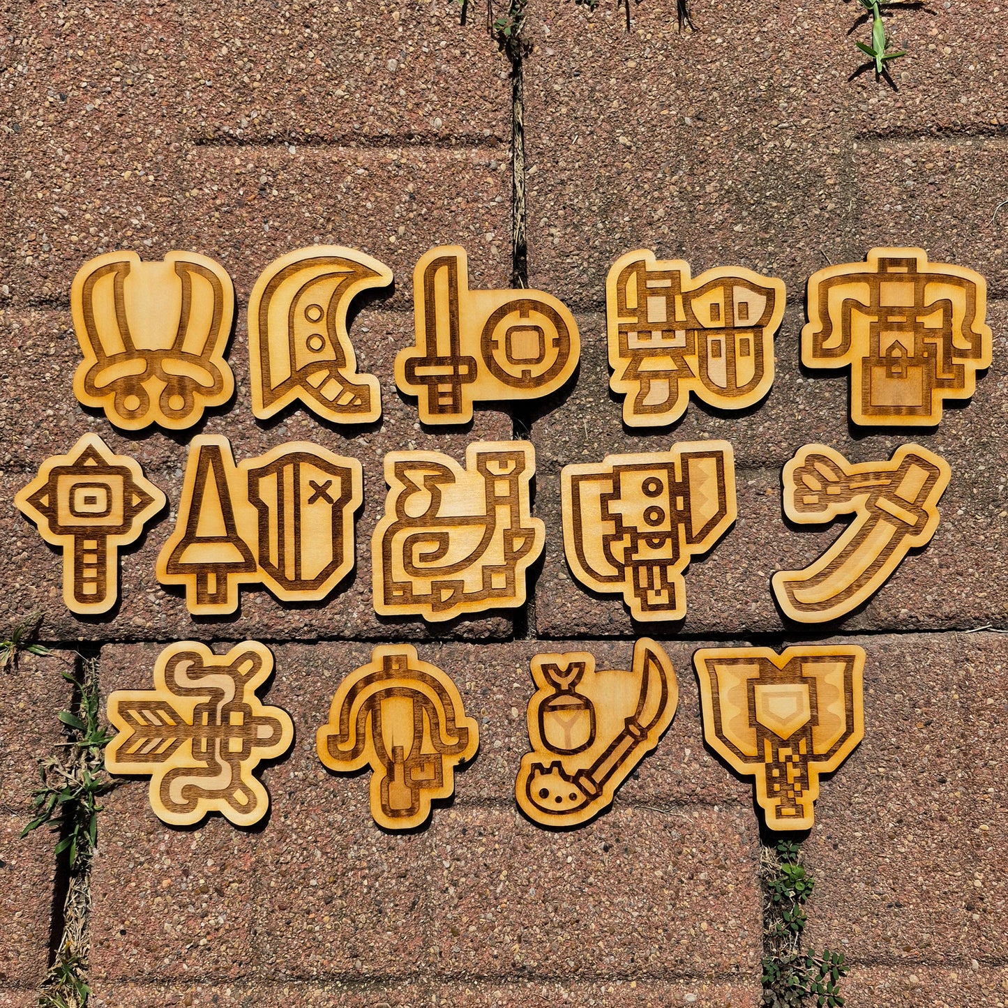 Monster Fighter Coasters