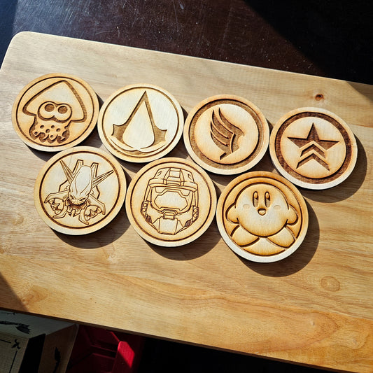 Gaming Coasters (Set A)