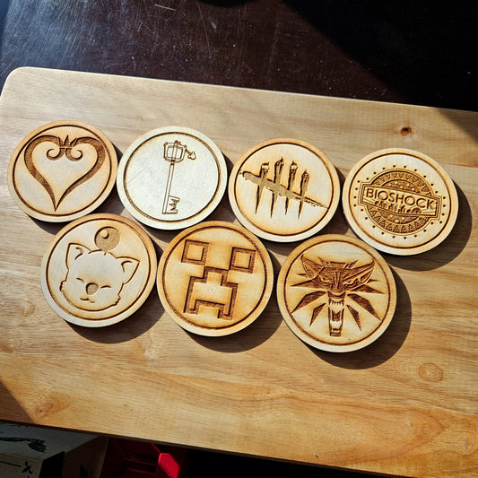 Gaming Coasters (Set B)