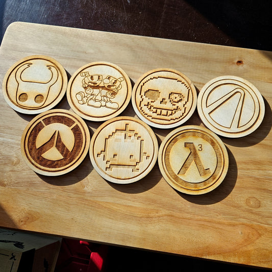 Gaming Coasters (Set C)