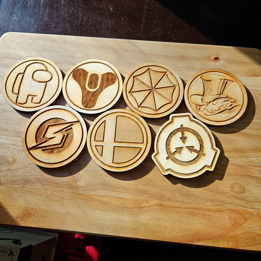 Gaming Coasters (Set D)