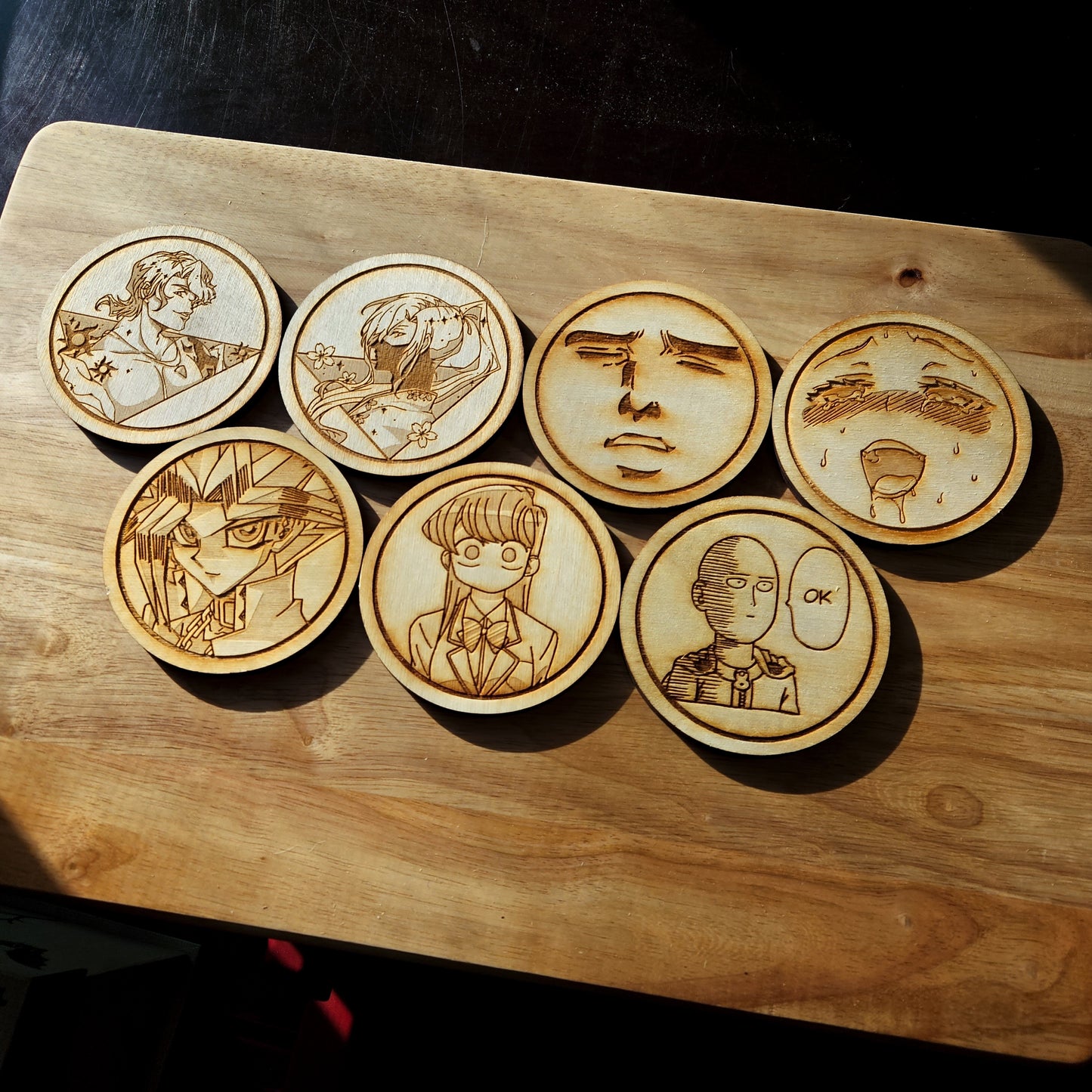 Anime Coasters (Set F)