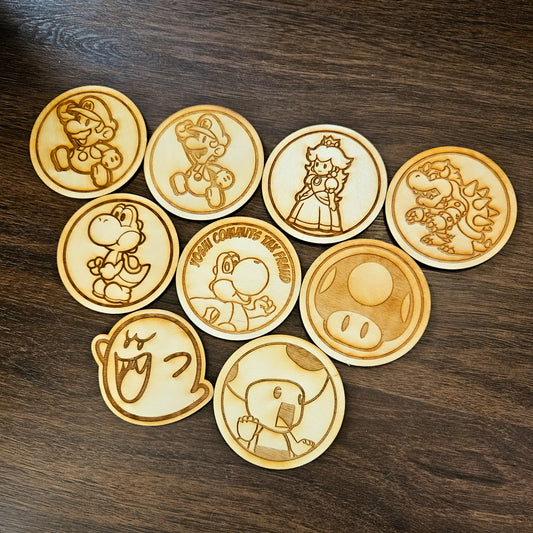 Gaming Coasters (Set E)