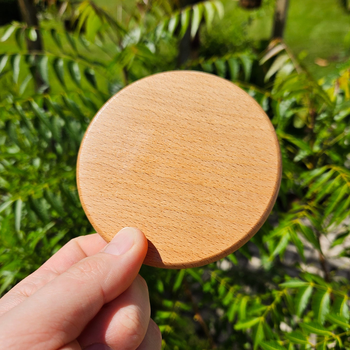 Beech Hardwood Custom Coasters