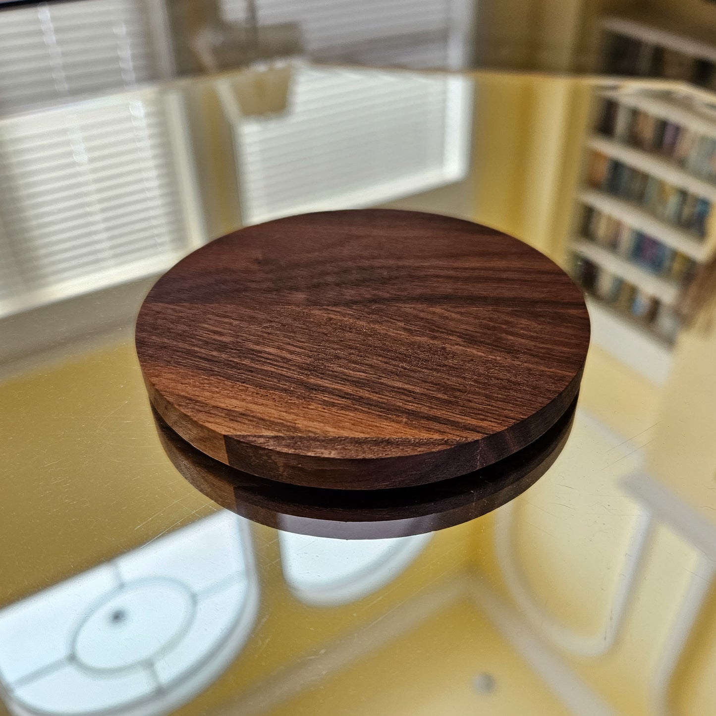 Walnut Hardwood Custom Coasters