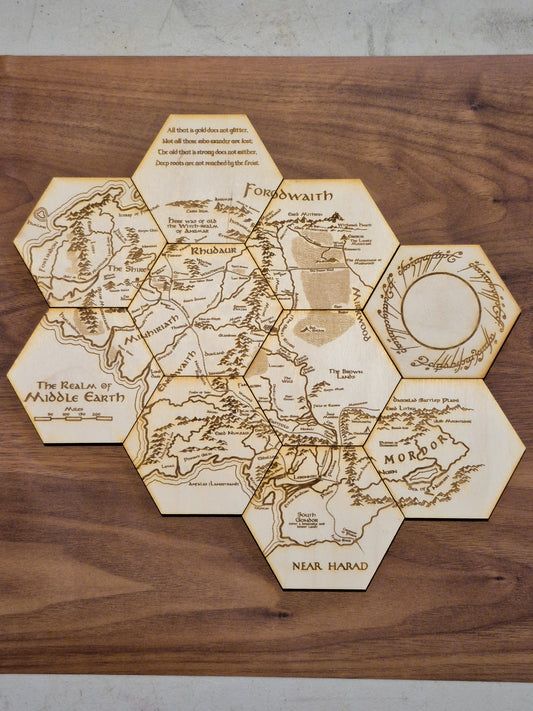 ME Laser Engraved Coasters